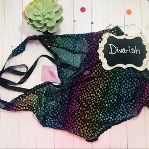 1X NWT Savage X Fenty Metallic Leopard Bodysuit